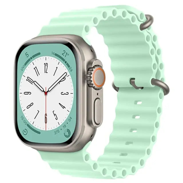 Aquatisches Dehnband für die Apple Watch - Für Neoprenanzüge geeignet