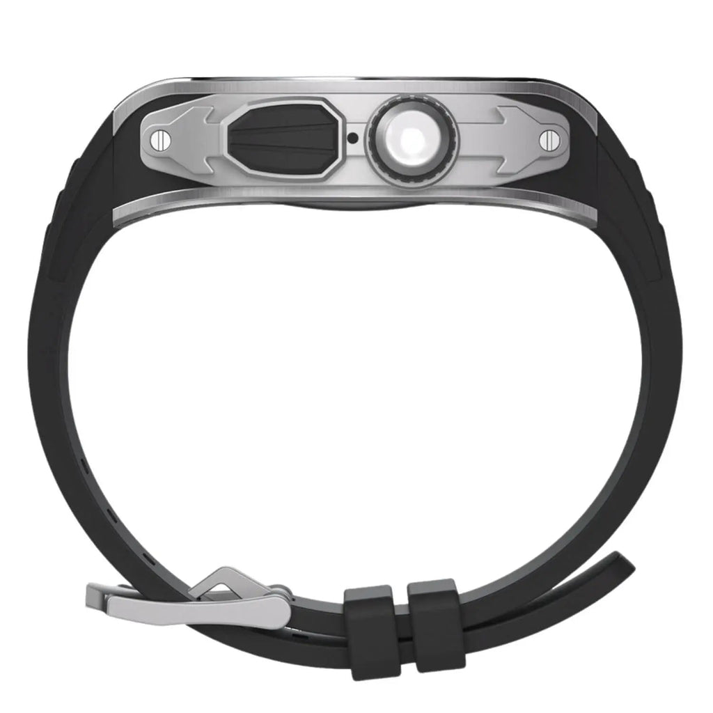 Apple Watch Ultra Stainless Steel Case & Silicone Band