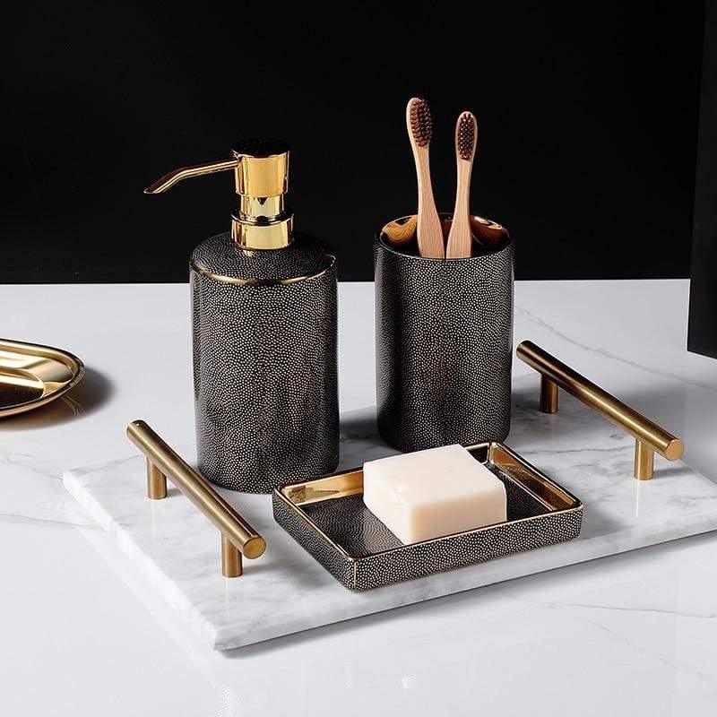Armani Badaccessoire-Set - Moderner, eleganter Stil