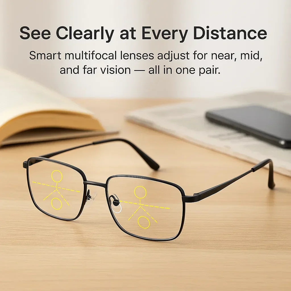 نظارات تقدمية VisoLux مصنوعة بدقة في ألمانيا