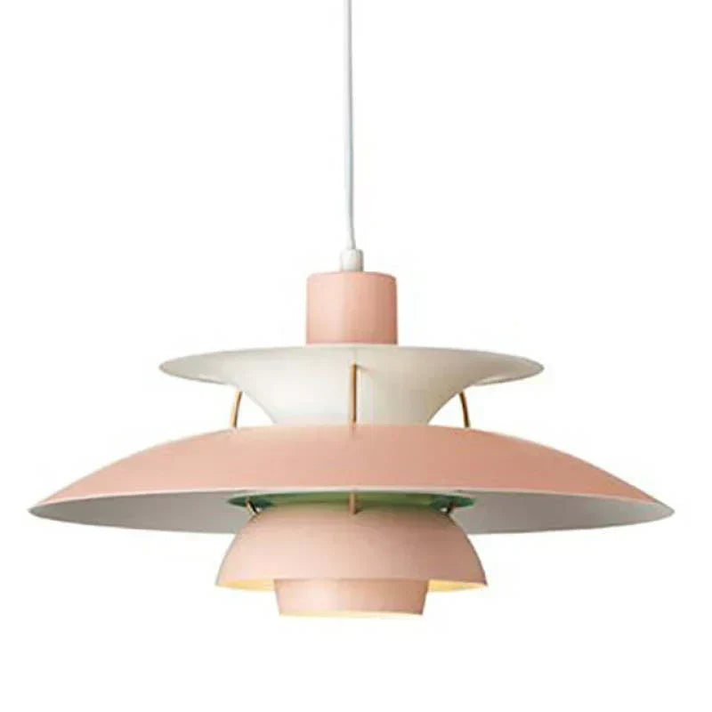 Morandi modern LED-hänglampa — färgglad skärm
