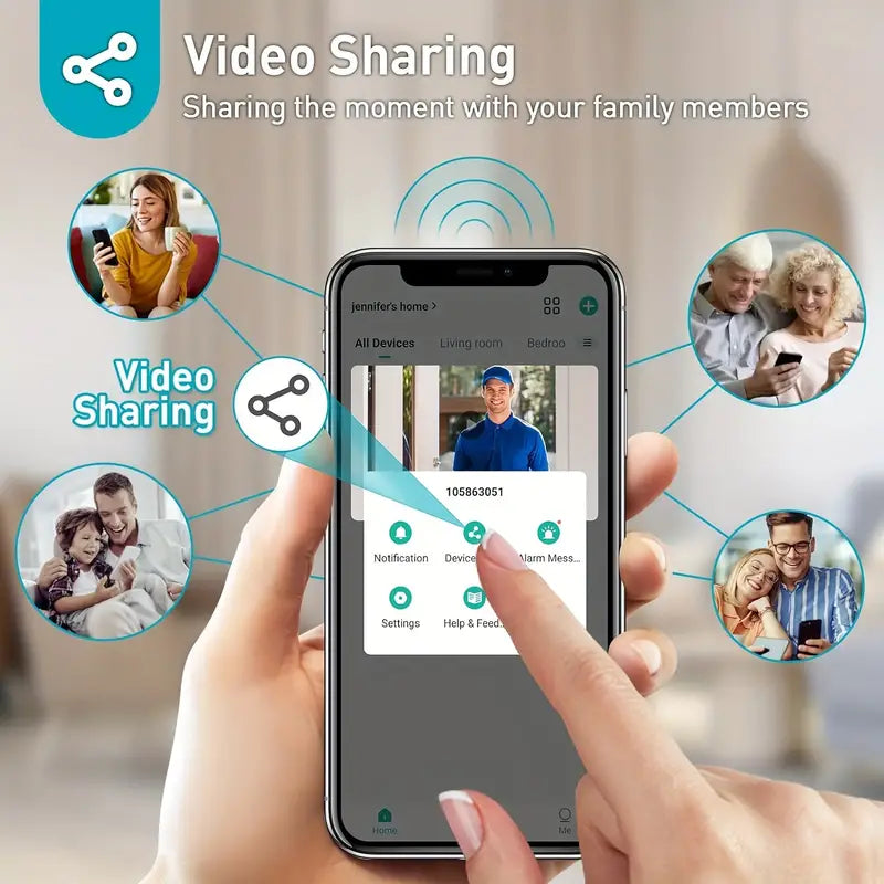 Wireless Wi-Fi Video Doorbell | Filindra