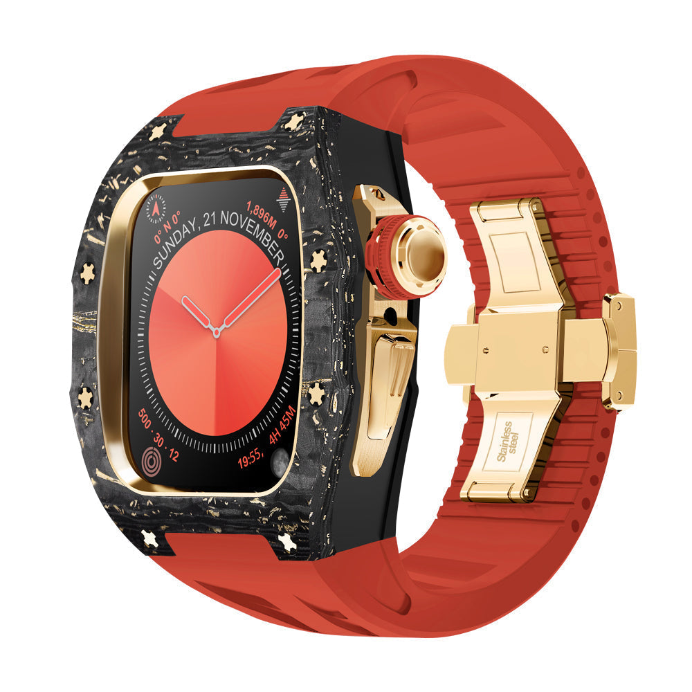 RM7013 Carbon Fiber Retrofit Case Kit for Apple Watch S10
