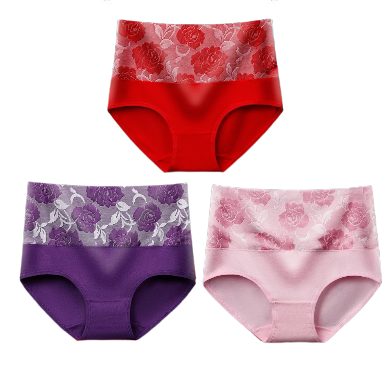 High-Waisted Leakproof Panties — Tummy Control Underwear