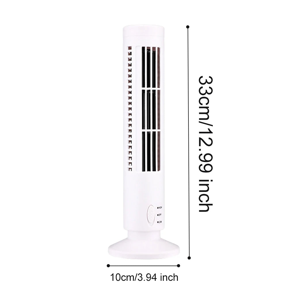 Mini Desktop Air Conditioner with USB Bladeless Cooling | Filindra