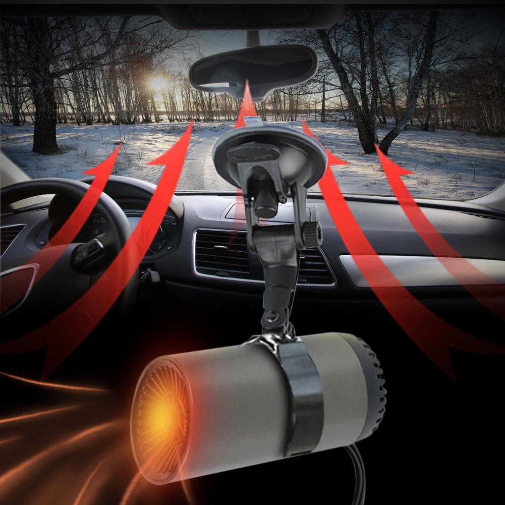 Bando Portable Electric Car Window Heater Fan — Rotating Bracket