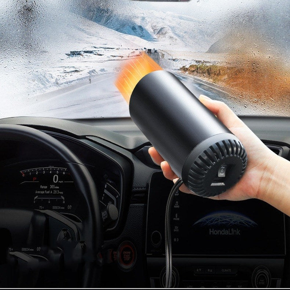 Bando Portable Electric Car Window Heater Fan — Rotating Bracket