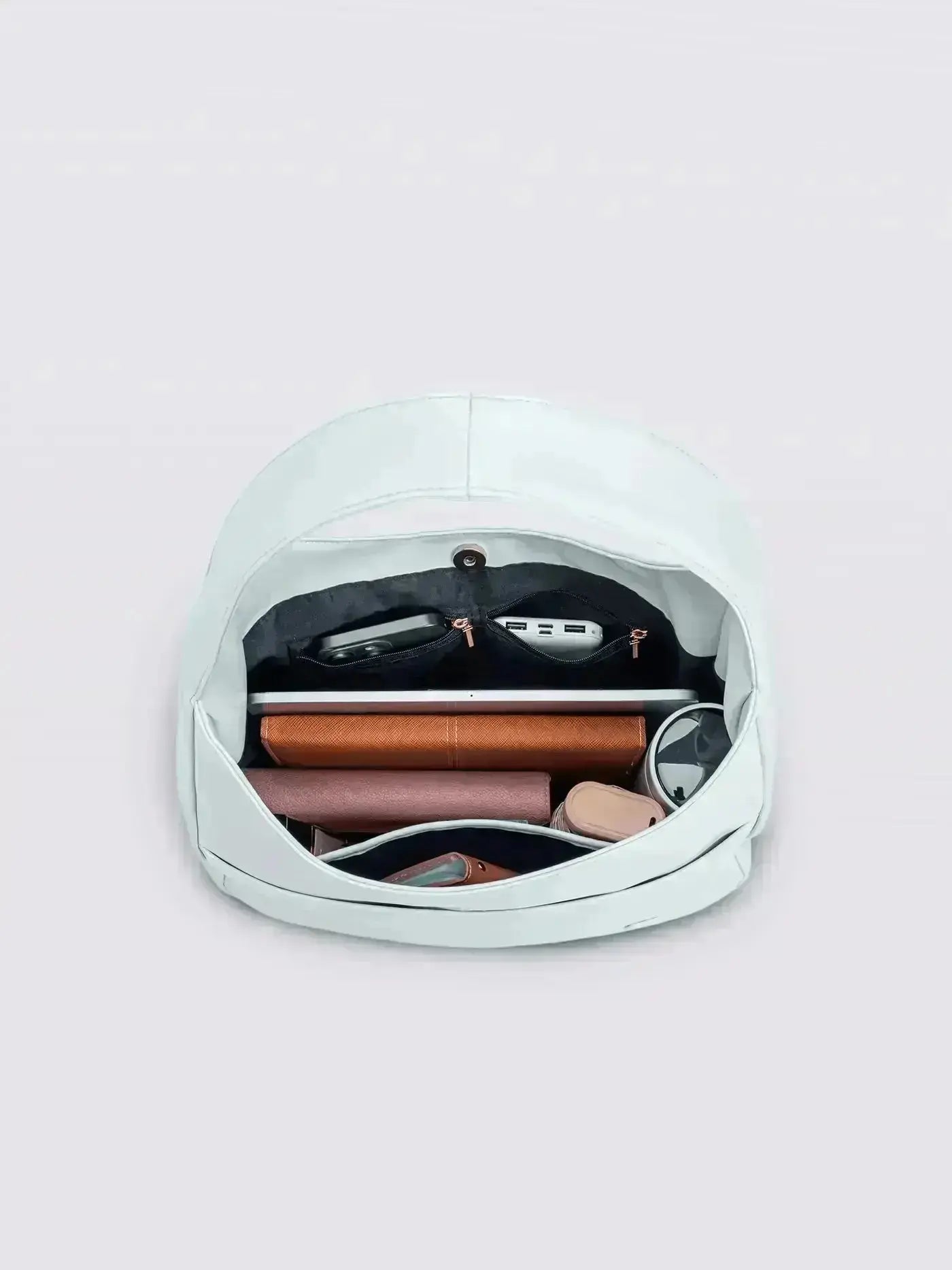 Timeless Bucket Shape Handbag — Structured Design, Spacious Interior