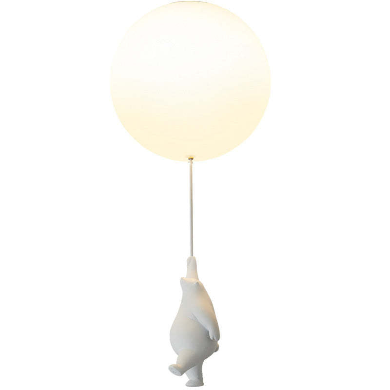 Lampa wisząca Fateh Bear Balloon — zabawna lampa wisząca