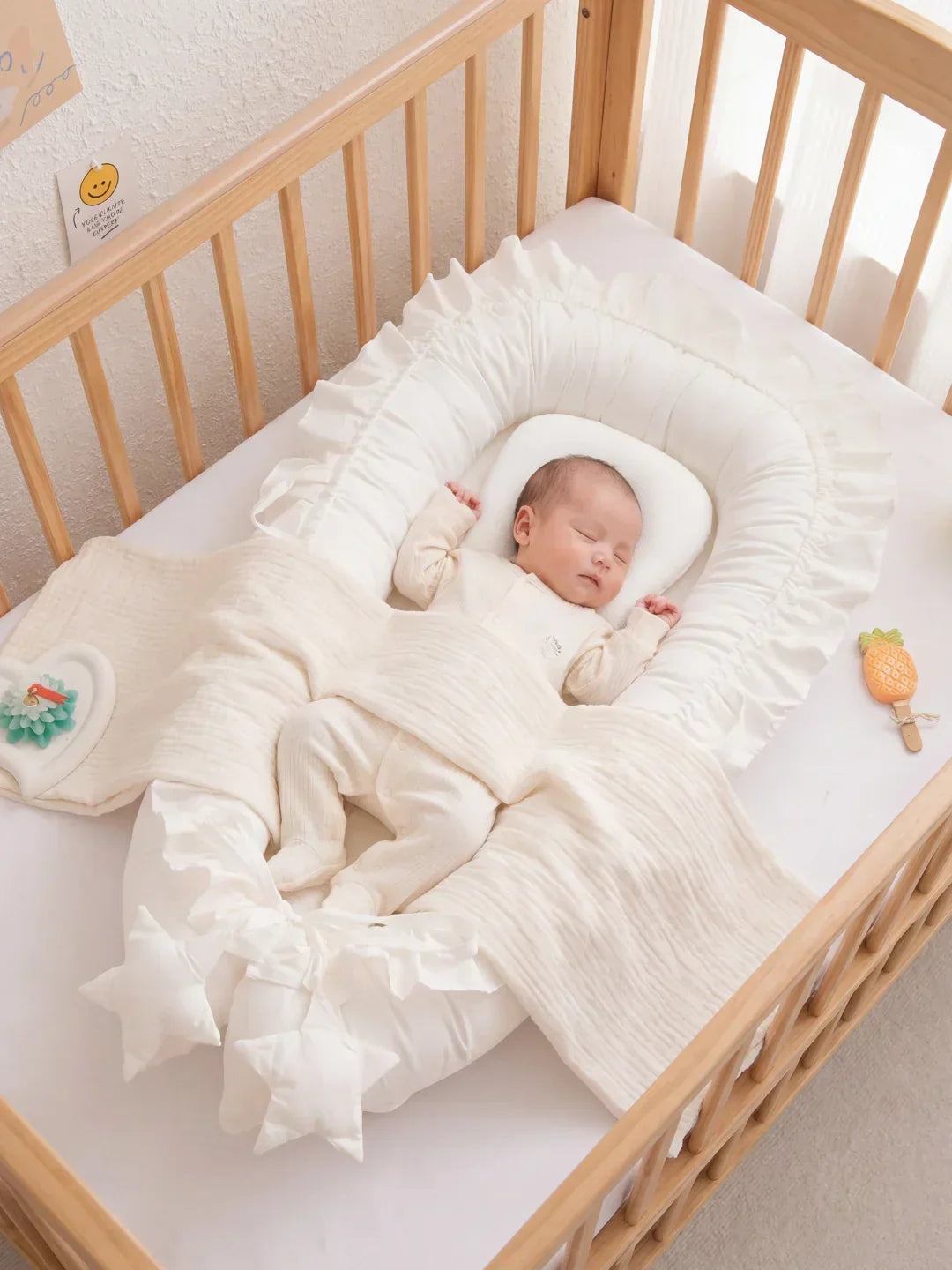 Soothing Baby Transition Lounger — Contoured Support Cushion