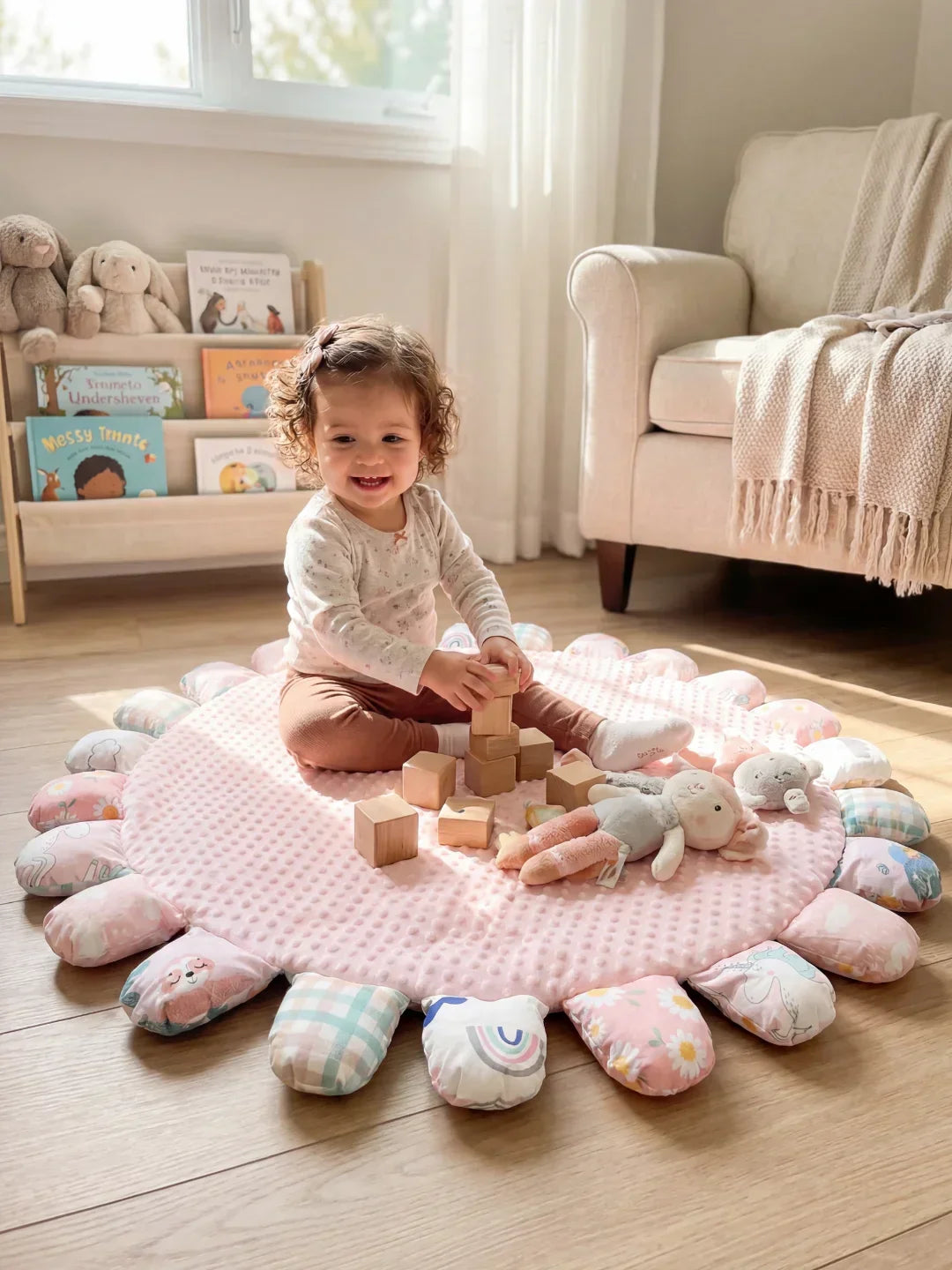 Soft 120 x 120cm Activity Play Mat
