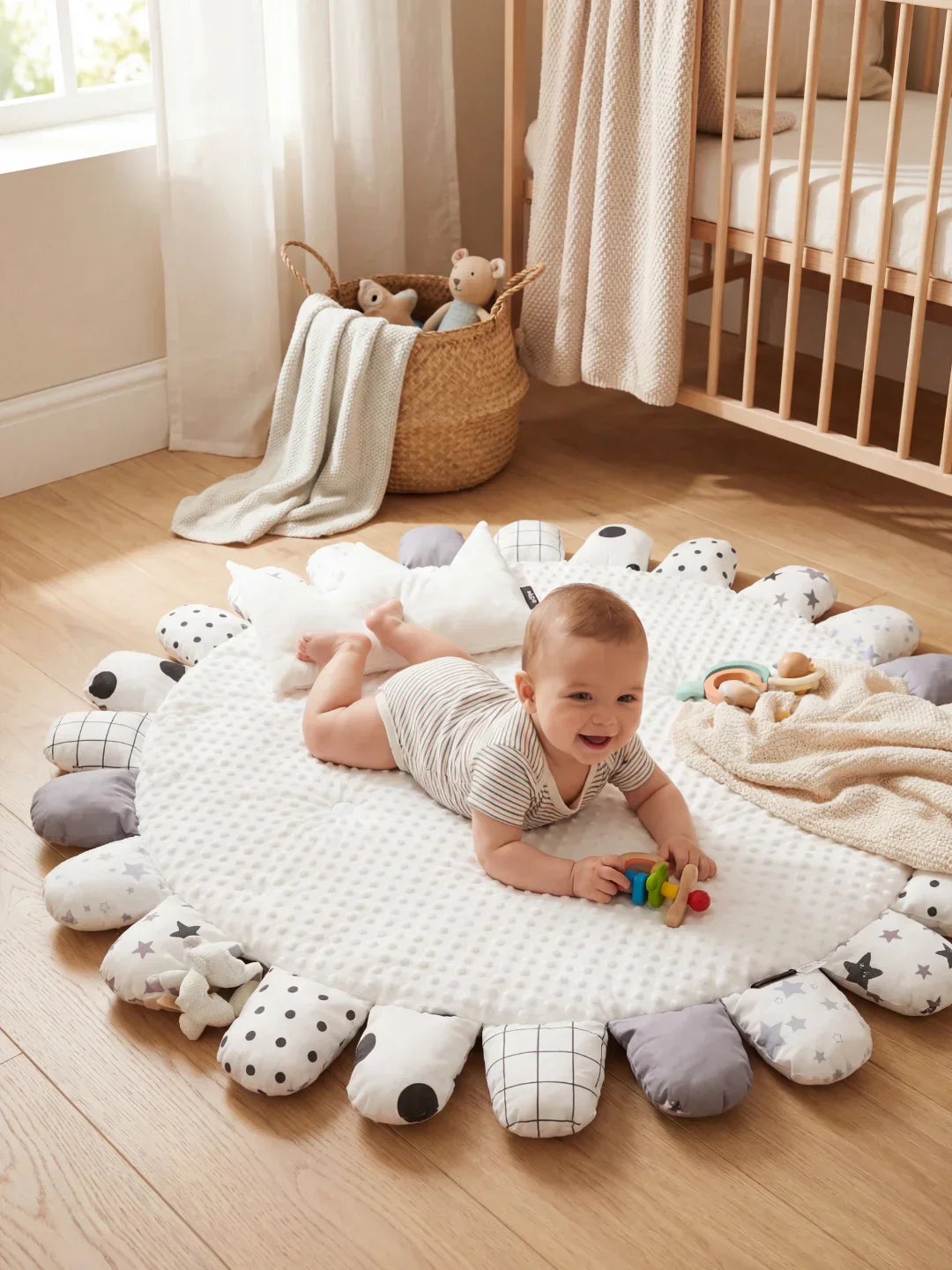 Soft 120 x 120cm Activity Play Mat