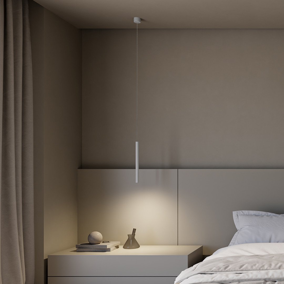 Minimalistyczna lampa wisząca Cirrus marki AeroLume — zaawansowana technologia LED
