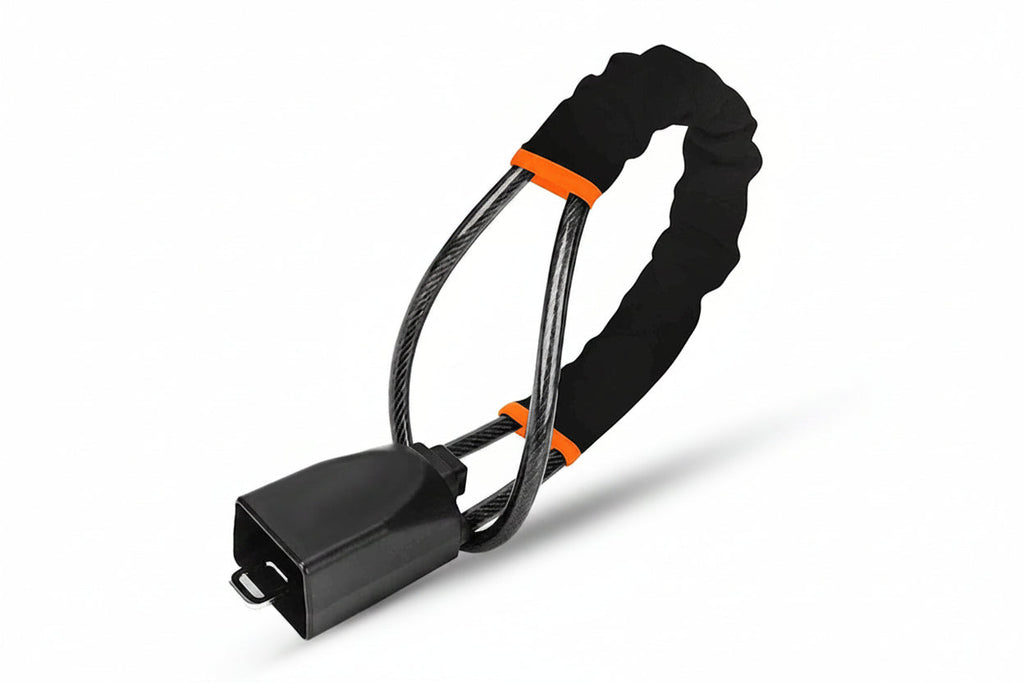 Driver Compartment Steering Restraint Lock — Seatbelt Buckle Anchor