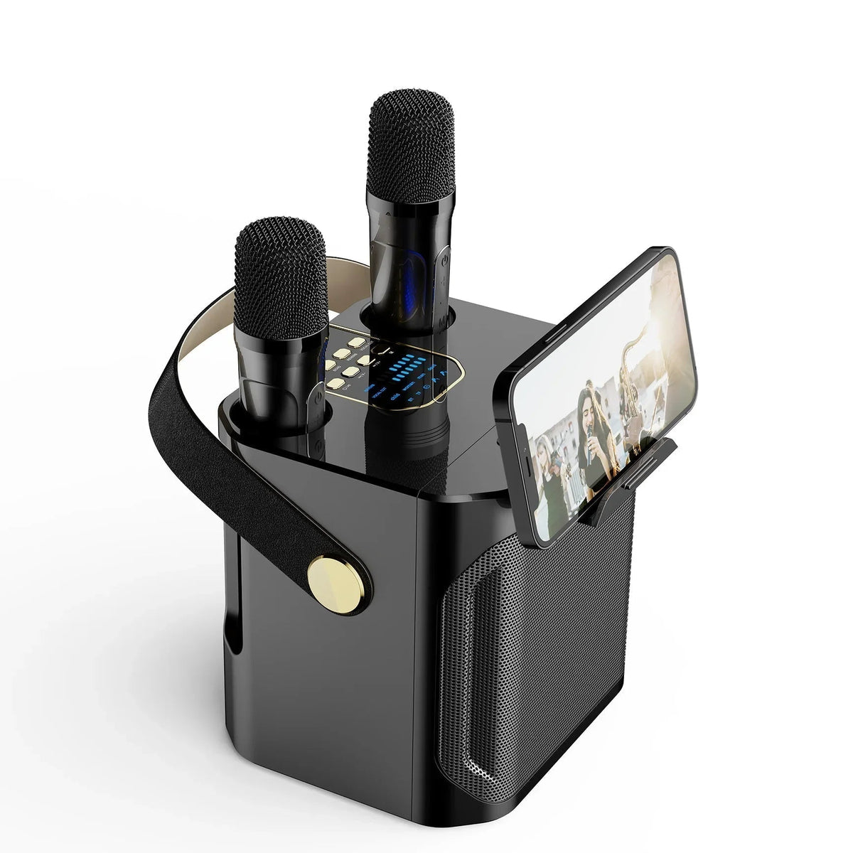 Enceinte karaoké Bluetooth portable rechargeable — Son riche