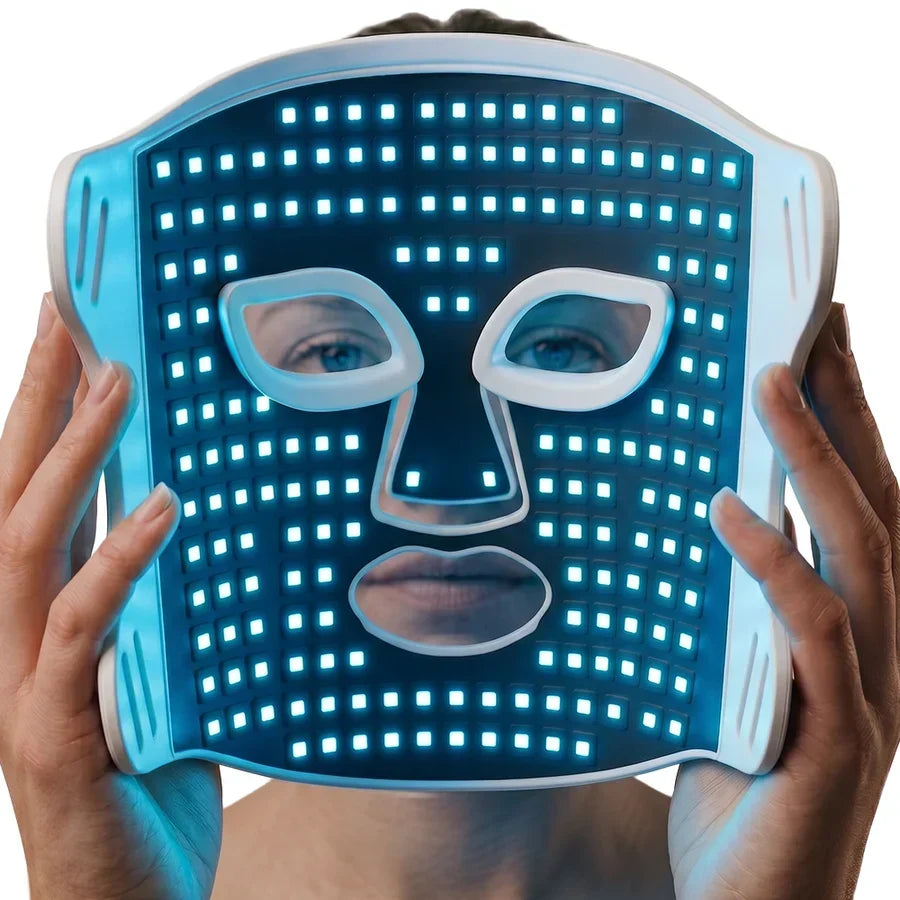 LED Facial Light Therapy Mask — Seven Distinct Color Treatment Options