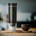 Tragbare Nano-Kaffeemaschine — 20-Bar-Druck, Aufheizzeit 150 Sekunden
