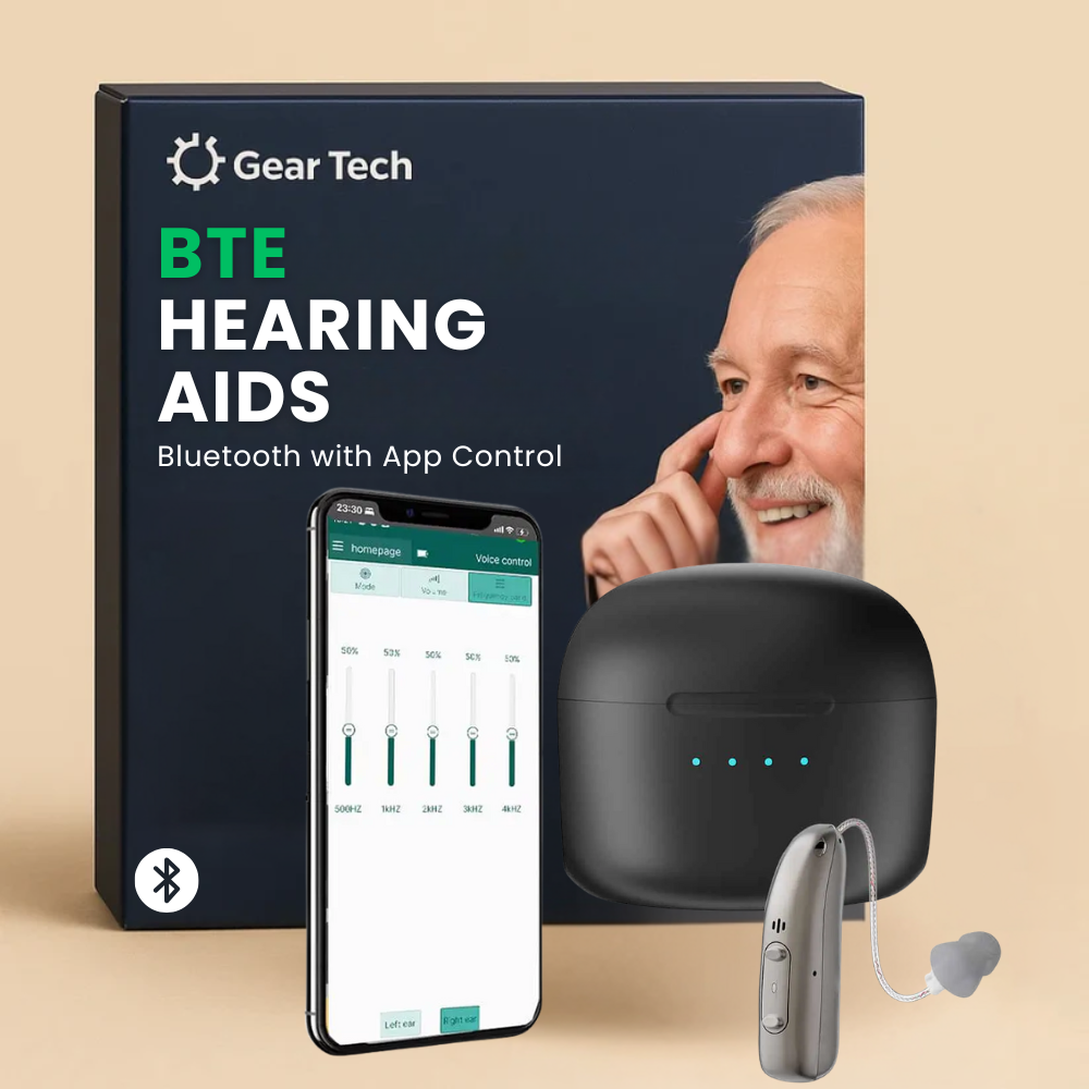 Clarivo genopladelige BTE-enheder — digital signalbehandling, integreret støjreduktion