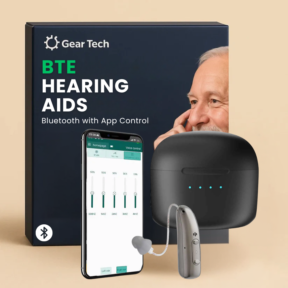 Clarivo genopladelige BTE-enheder — digital signalbehandling, integreret støjreduktion