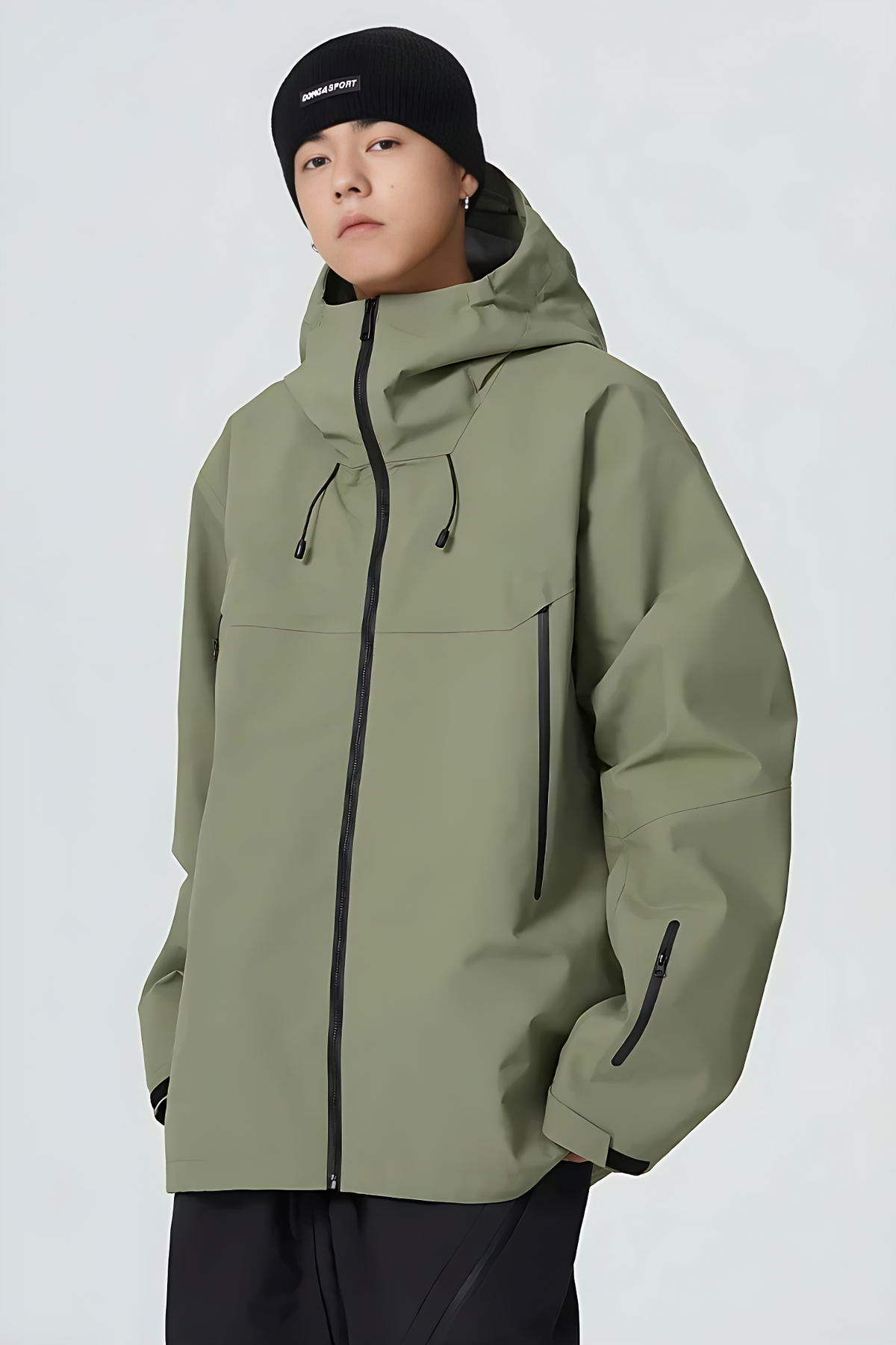 Unisex-Skijacke F2 mit Isolierung – winddicht, 15000mm wasserdicht