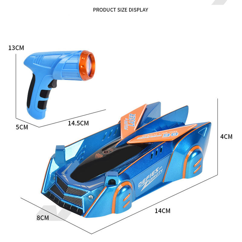 重力に逆らうレーザーRCカー - 壁を登るラジコンカー