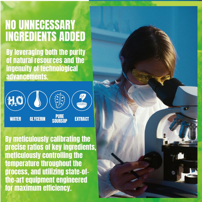 10 Botanical Blend Soursop Sublingual Liquid Drops