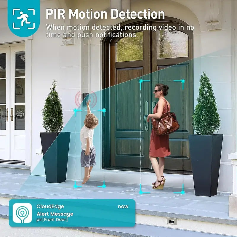 Wireless Wi-Fi Video Doorbell | Filindra