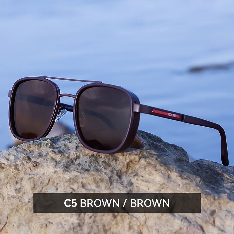 Vintage Polarized Sunglasses — Lightweight Frames, Anti Blue Light & UV Protection