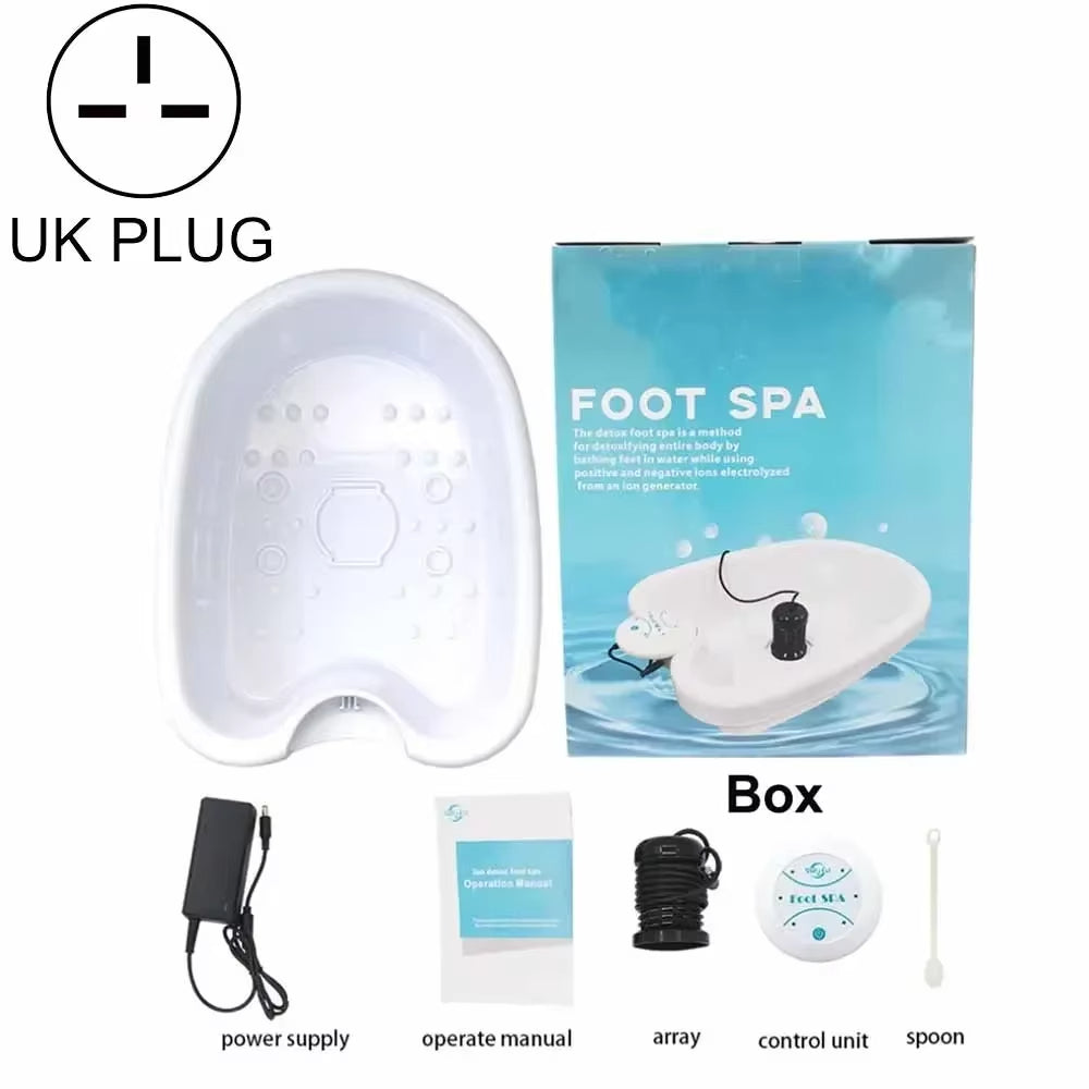 Ion Pure Ionic Detox Foot Bath — Toxin-Flushing Soaking Basin