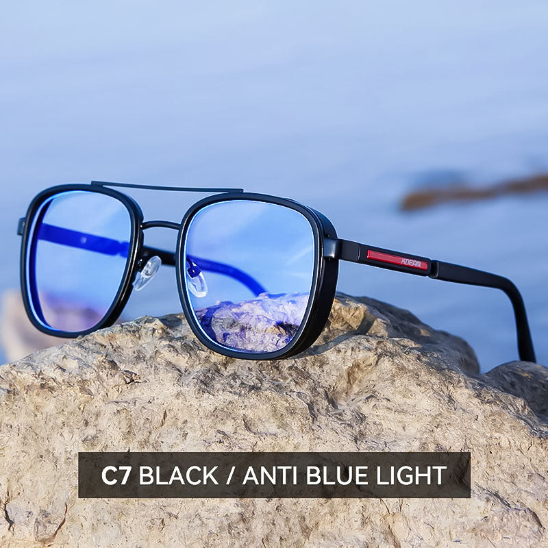 Vintage Polarized Sunglasses — Lightweight Frames, Anti Blue Light & UV Protection