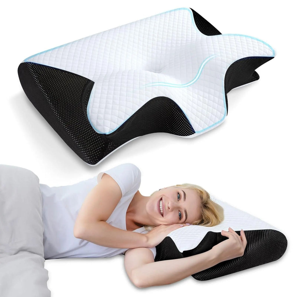 Orthopedic Neck Pillow — Targeted Support, Proper Spinal Alignment