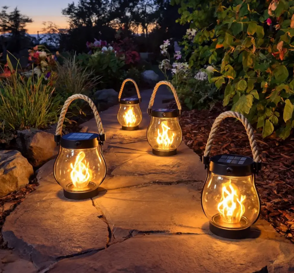 Solar Flame Garden Light – Magical Fire Seed Mood & Outdoor Décor | Filindra