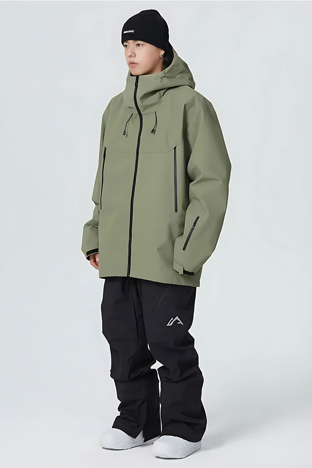 Unisex-Skijacke F2 mit Isolierung – winddicht, 15000mm wasserdicht