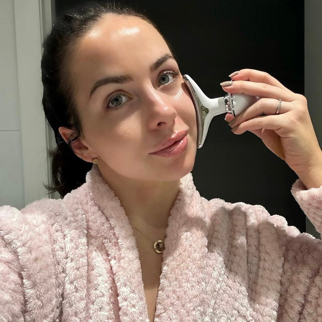 Five-In-One Facial Sculpting Device With EMS, Sonic Vibration And RGB LED Therapy