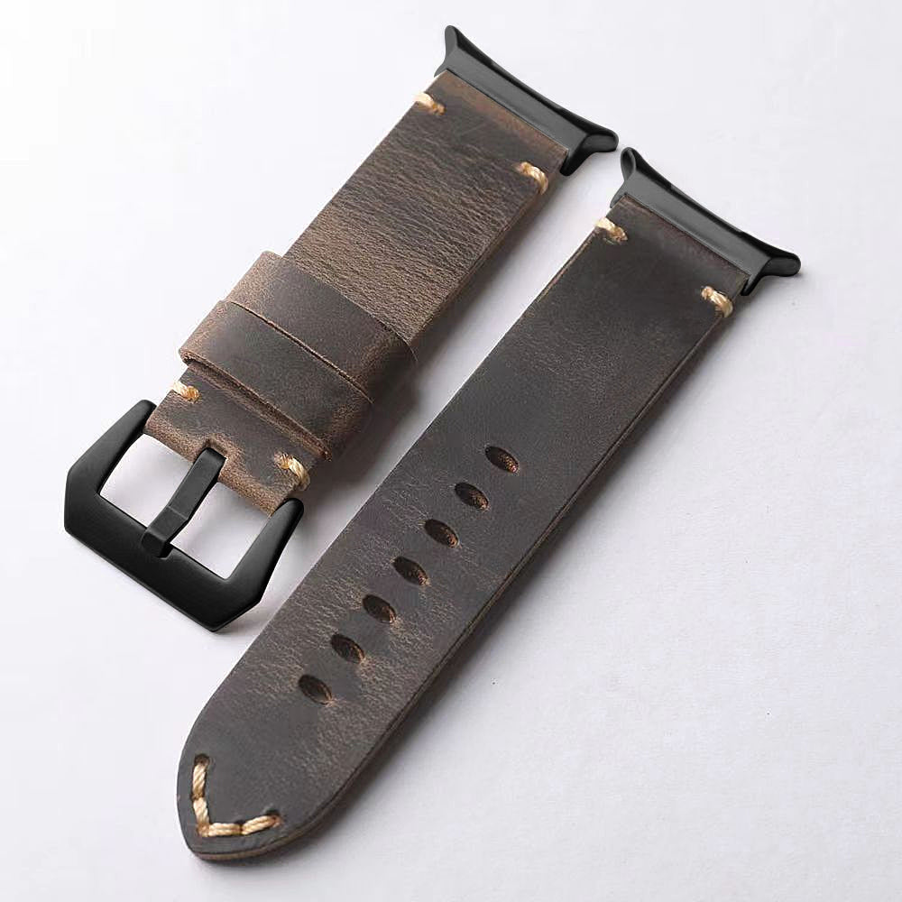 Vintage Leather Watch Band for Samsung Watch Ultra