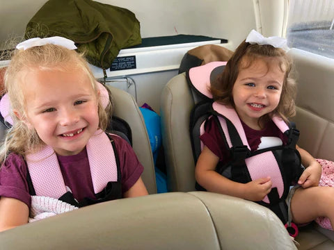 Jimmy tragbarer Kindersitz fürs Auto – Leichtes, faltbares Design