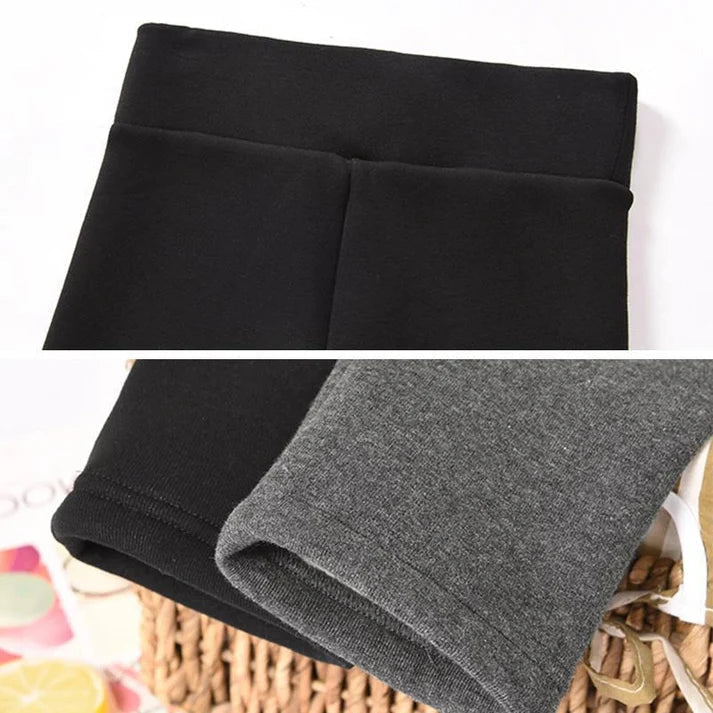 Ultra-Soft Cashmere-Lined Leggings for Autumn & Winter