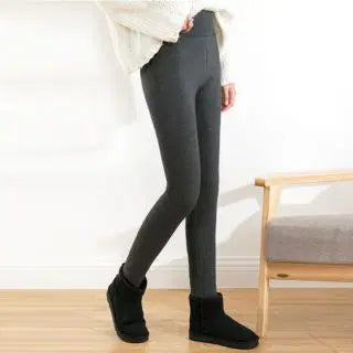 Ultra-Soft Cashmere-Lined Leggings for Autumn & Winter