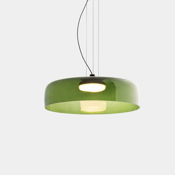 FjordLumen Glass Pendant Lamp — Distinctive Handcrafted Ceiling Light Fixture