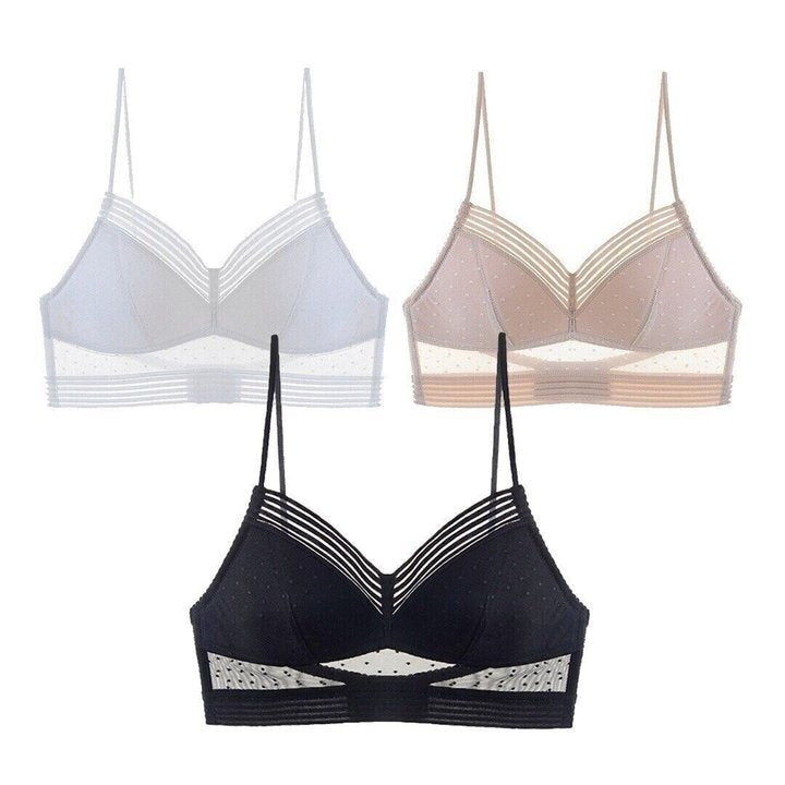 Women's Wireless Lifting Lace Bra – Low-Back Seamless & Strapless | Filindra