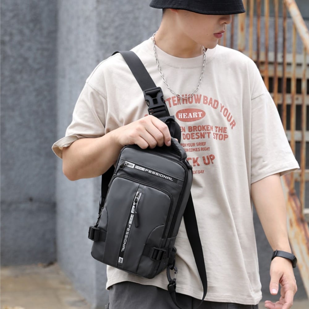 Vandtæt multifunktionel crossbody-taske — stilfuld skuldertaske