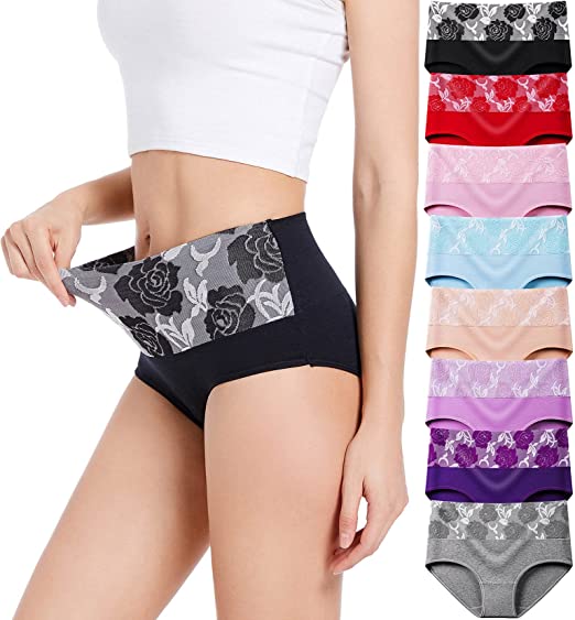 High-Waisted Leakproof Panties — Tummy Control Underwear