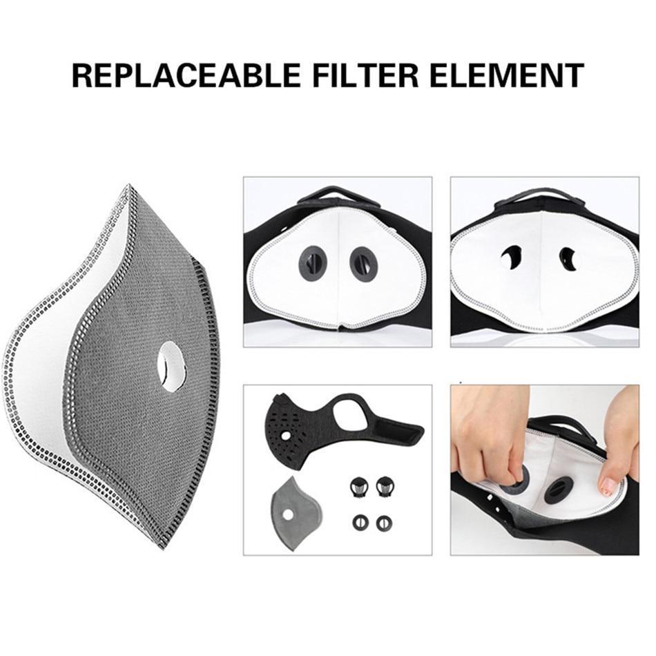 Face Mask Breathable Neoprene Anti Pollution