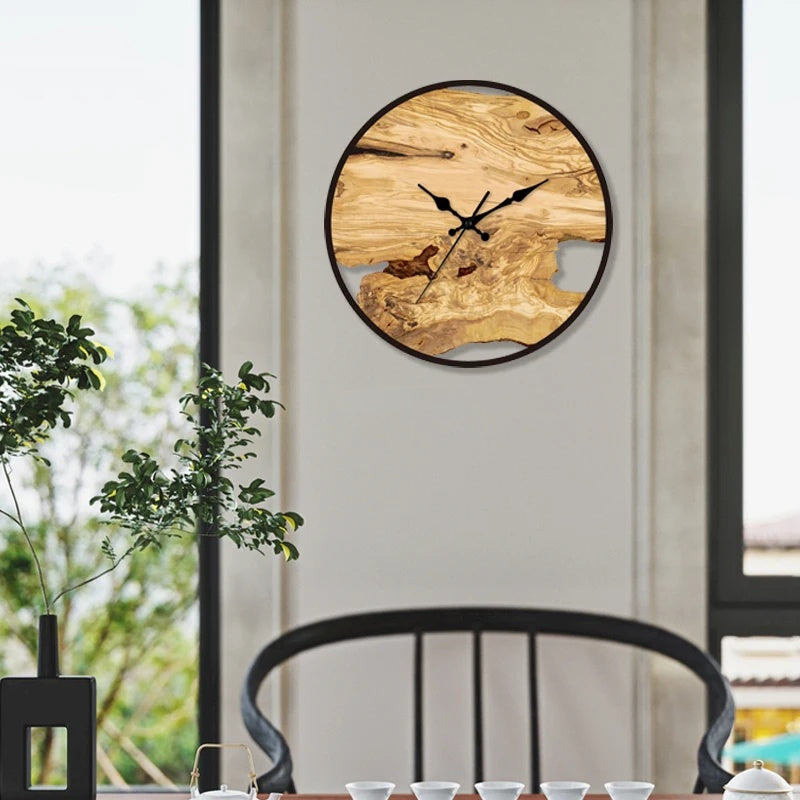 LucidHours Minimalist Transparent Wall Clock — Modern Timepiece