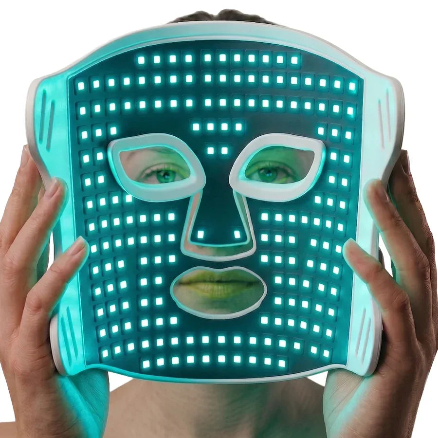 LED Facial Light Therapy Mask — Seven Distinct Color Treatment Options