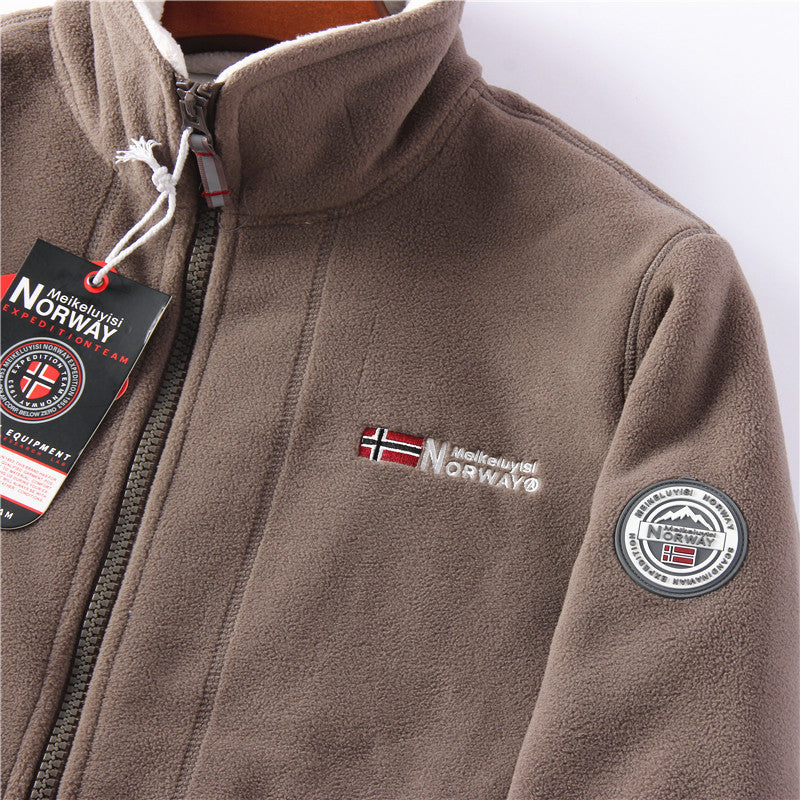 Meikeluyisi Norwegen-Expeditionsjacke — maßgeschneiderte Wärme und Stil
