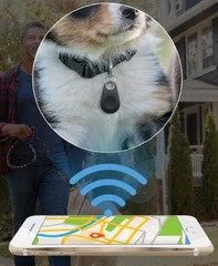 Mini-gps-tracker voor huisdieren — Waterdicht, batterij met lange gebruiksduur