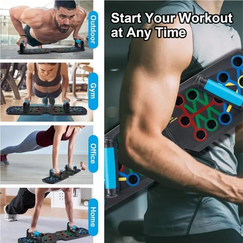 30-in-1-Digital-Liegestützbrett — Einstellbarer Ganzkörpertrainer