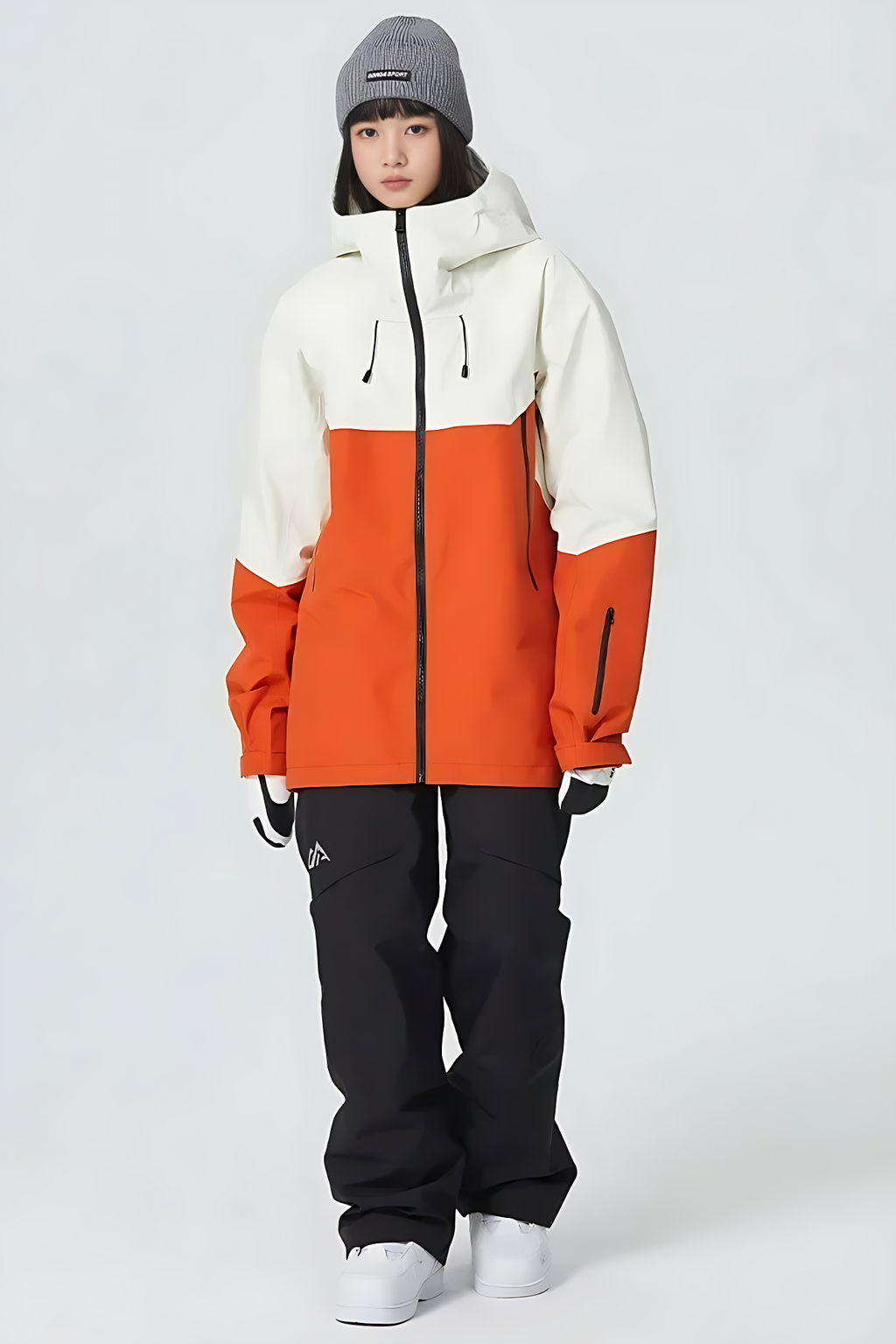Unisex-Skijacke F2 mit Isolierung – winddicht, 15000mm wasserdicht