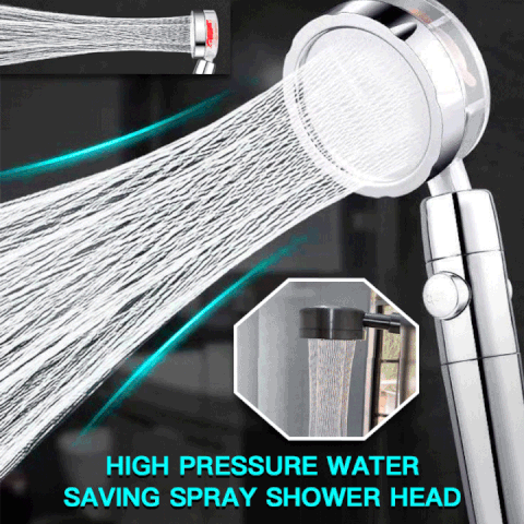 360° Rotatable Power Shower Head | Filindra